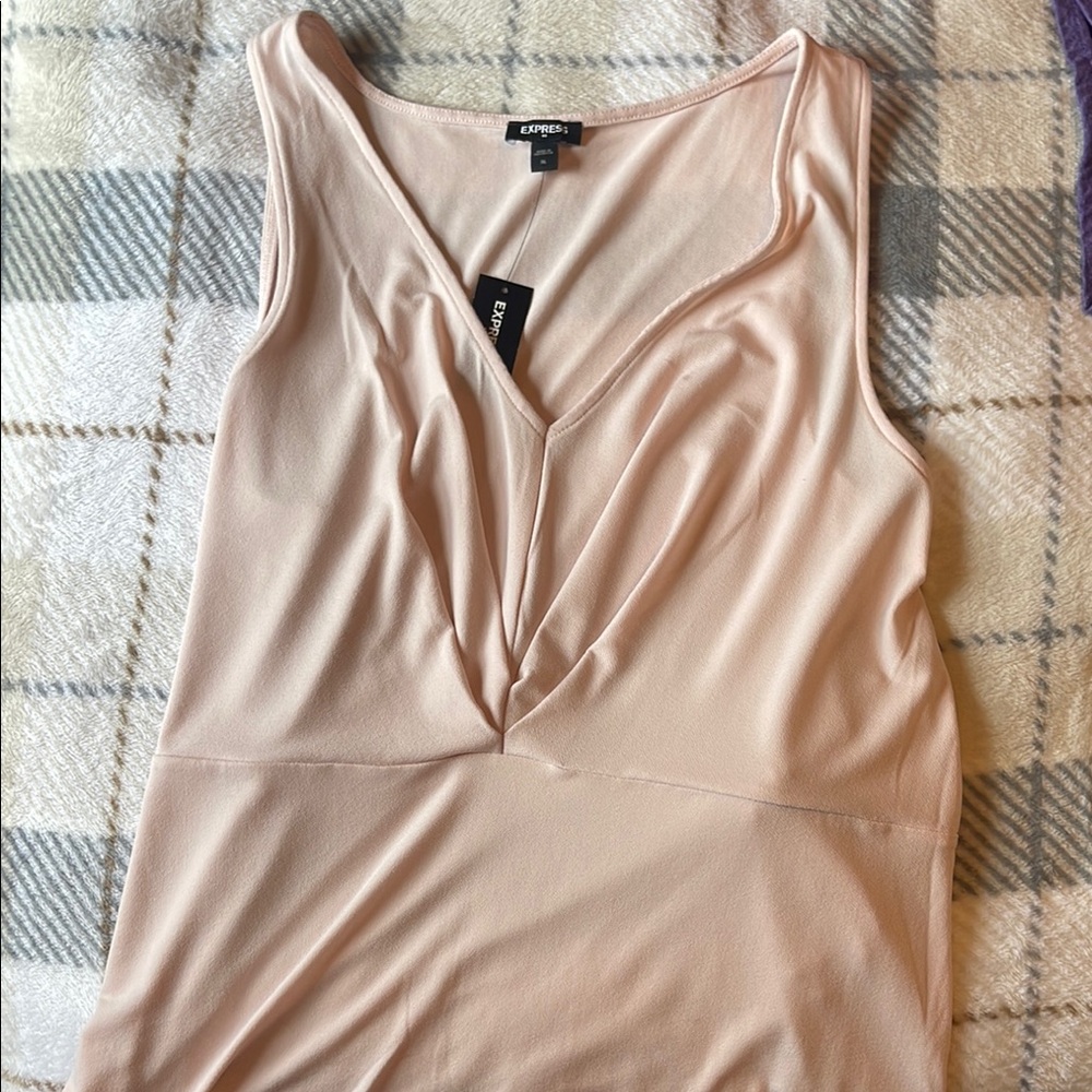 Express Women's Cream Top